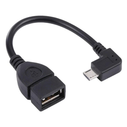 USB Adapter Cable for Everyday Mobile Device Connections - Micro USB male to USB 2.0 AF OTG adapter cable for charging and file transfer