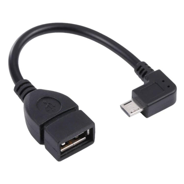 USB Adapter Cable for Everyday Mobile Device Connections - Micro USB male to USB 2.0 AF OTG adapter cable for charging and file transfer