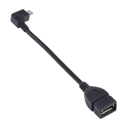 USB Adapter Cable for Everyday Mobile Device Connections - Micro USB male to USB 2.0 AF short adapter for charging, file transfer and peripherals