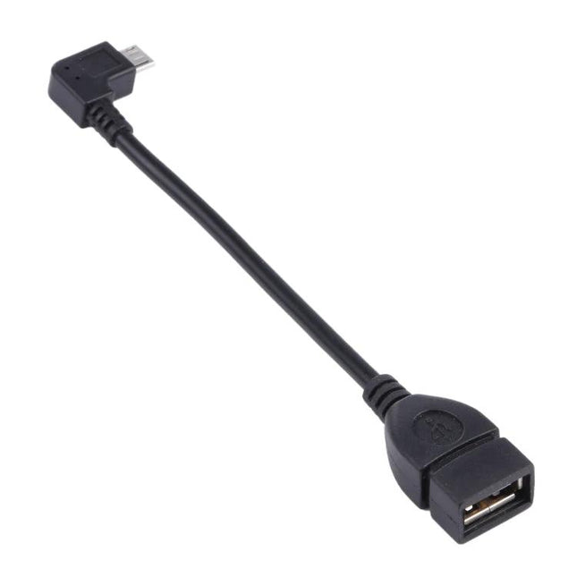 USB Adapter Cable for Everyday Mobile Device Connections - Micro USB male to USB 2.0 AF short adapter for charging, file transfer and peripherals