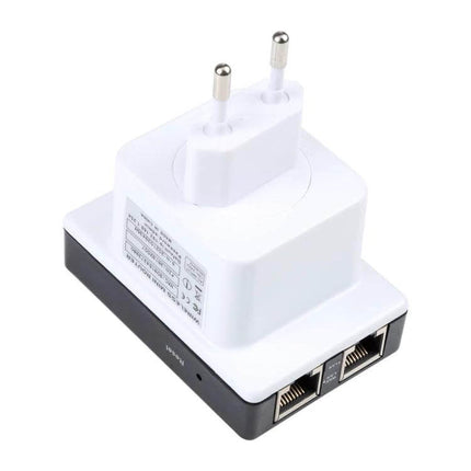 Compact Portable Mini Wireless Router for Everyday Connectivity white plug-in travel AP mode with two Ethernet ports