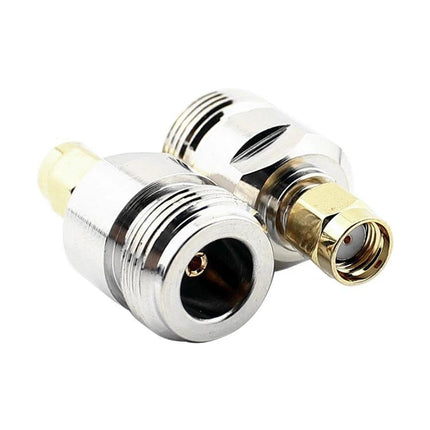 WiFi Antenna Connector for Desktops and Laptops - N female to RP-SMA male adapter for improving desktop, laptop, router and smart TV WiFi signal