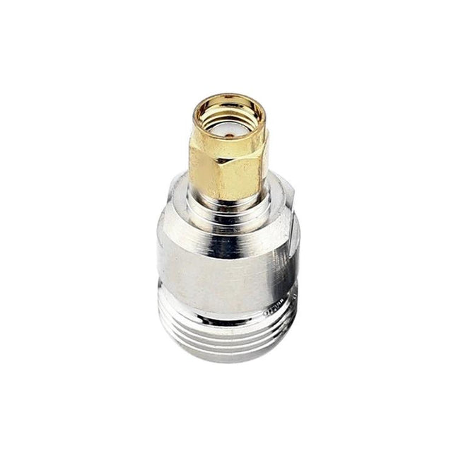 WiFi Antenna Connector for Desktops and Laptops - N female to RP-SMA male adapter for improving desktop, laptop and router signal