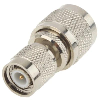 UHF Male to TNC Male Radio Frequency Connector, 38mm x 20mm Size - nickel-plated RF adapter for amateur radio and antenna systems