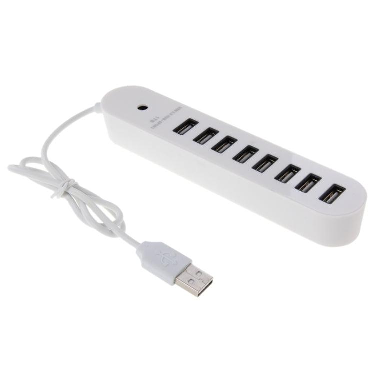 Portable 8-Port USB 2.0 Hub with 50cm Cable Length