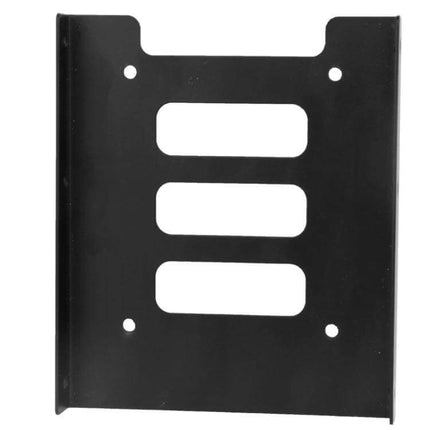 Durable Metal Adapter Bracket for 2.5 to 3.5 Inch Hard Drives black metal 2.5" to 3.5" mounting adapter bracket