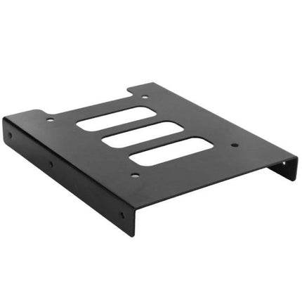 Durable Metal Adapter Bracket for 2.5 to 3.5 Inch Hard Drives - black steel drive mounting bracket for SSD/HDD conversion