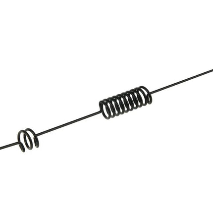 Nagoya Dual Band Magnetic Antenna for Walkie Talkies coiled black antenna element with magnetic mount wire