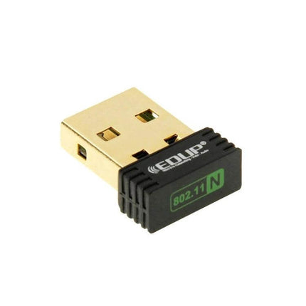 EDUP USB WiFi Adapter for Everyday Wireless Connectivity - compact USB 802.11b/g/n dongle for streaming and online meetings