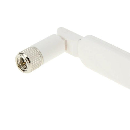 External 4G LTE Antenna for Enhancing Router Signals white adjustable antenna with SMA connector to boost router cellular reception