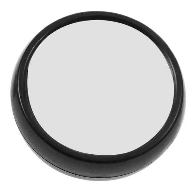 Convex Rearview Mirror for Monitoring Behind Your Computer Desk attached to monitor to view behind workspace and monitor visitors