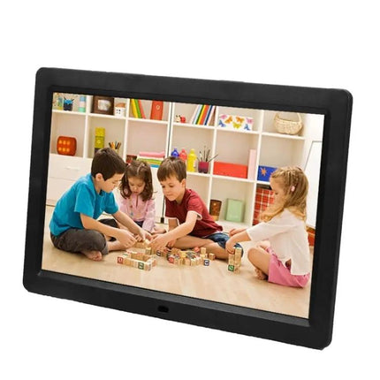 Large 12-Inch Digital Photo Frame for Displaying Photos and Media Playback