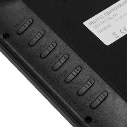 Large 12-Inch Digital Photo Frame for Displaying Photos and Media Playback