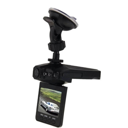 Handheld 2.5-Inch Screen Video Recorder for Everyday Use – compact dash-mounted recorder with suction cup and foldable 2.5-inch screen