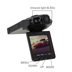 High-Resolution 2.5-Inch Video Recorder with LED Light and Loop Functionality