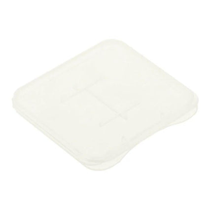 Transparent Plastic Storage Box for Micro SD Cards, 100 Pack - clear stackable protective case for organizing and protecting Micro SD cards