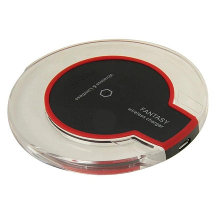 A Practical Charger for Daily Phone Use at Home - slim wireless charging pad on desk and nightstand