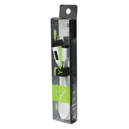 OTG Cable for Everyday Android Device Connections slim white packaged OTG cable in retail box for plug-and-play phone and tablet use