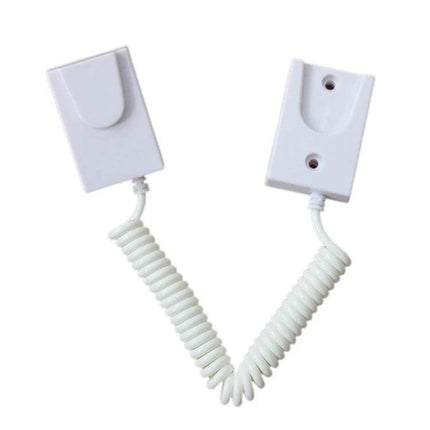 Anti-Theft Mobile Phone Display Holder for Retail Stores white coiled ABS tether display security unit