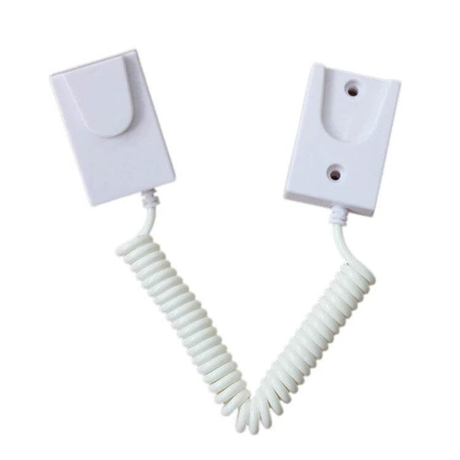 Anti-Theft Mobile Phone Display Holder for Retail Stores white coiled ABS tether display security unit