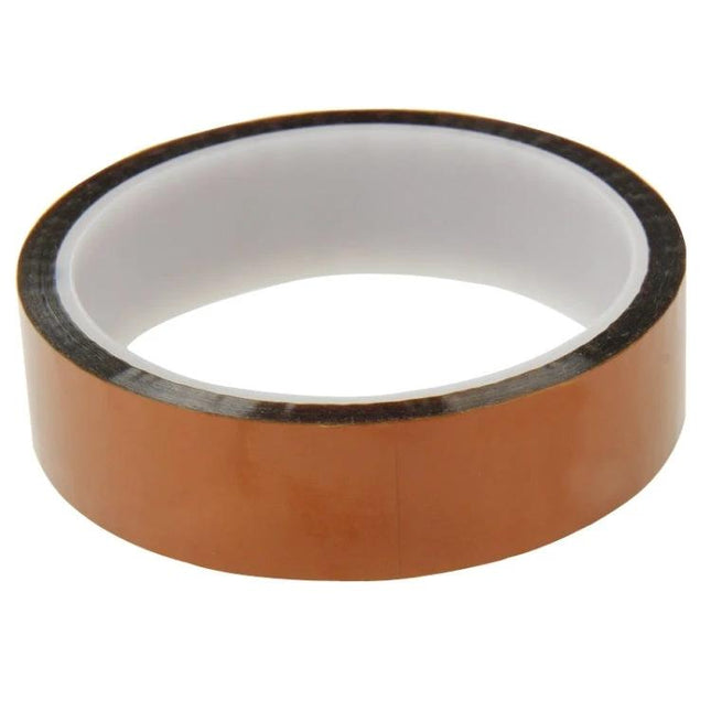 Alt Tag: High Temperature Resistant 24mm Polyimide Tape for PCB Insulation brown 24mm roll one-side self-adhesive for soldering and motor winding protection