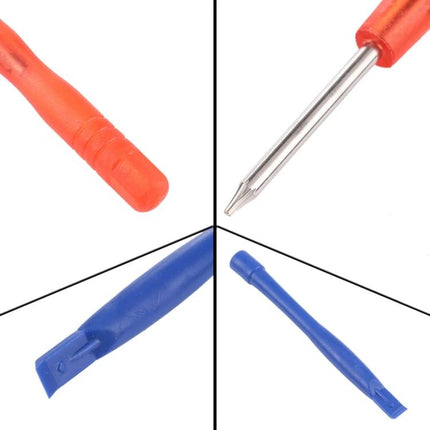 Versatile Screwdrivers Set for Galaxy Phone Repair Tools compact orange and blue pry and Phillips screwdriver kit for Galaxy phones