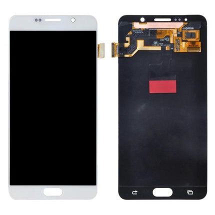 Repair Your Samsung Galaxy Note 5 Screen For Daily Use - replacement LCD and touch digitizer assembly white and black