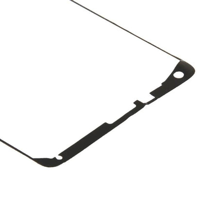 Repair Adhesive for Samsung Galaxy Note 4 Frames at Home - black frame gasket piece shown for DIY phone repair