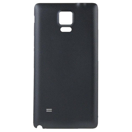 Keep Your Phone Secure for Daily Use with Back Cover Replacement - Samsung Galaxy Note 4 black textured rear housing cover
