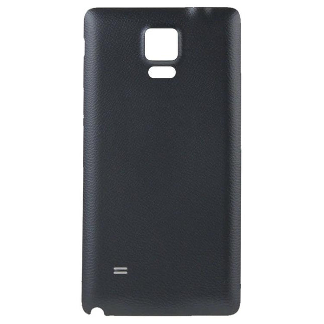 Keep Your Phone Secure for Daily Use with Back Cover Replacement - Samsung Galaxy Note 4 black textured rear housing cover