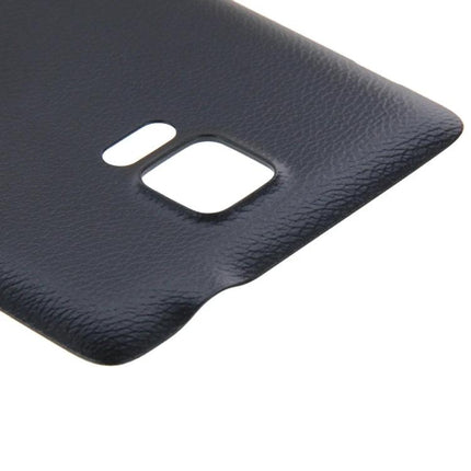 Keep Your Phone Secure for Daily Use with Back Cover Replacement - black textured Samsung Galaxy Note 4 rear housing replacement
