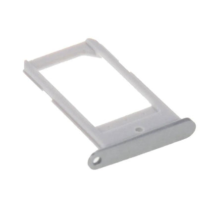 SIM Card Tray for Everyday Samsung Galaxy S6 Edge Use - replacement white SIM tray securing SIM for calls texts and data