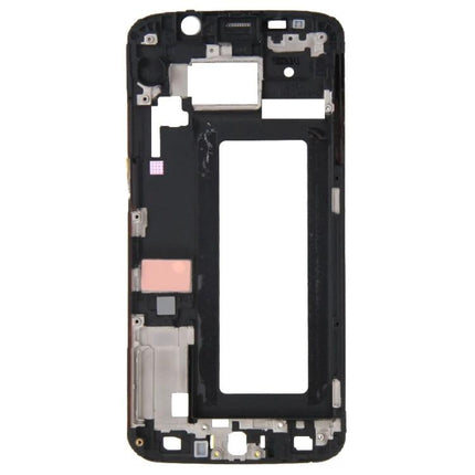 Samsung Galaxy S6 Edge Front Frame for Phone Fixes replacement black bezel for repairing cracked or worn front phone frame
