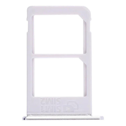 Replacement SIM Card Tray for Samsung Galaxy Note 5 Phones - white dual SIM card tray replacement for Note 5, secure fit and durable