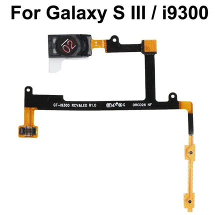 Essential Replacement for Galaxy S III in Daily Life - custom-fit internal flex cable earpiece replacement for GT-i9300 protecting device during daily use