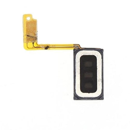 Replacement Receiver for Everyday Galaxy S4 Active Phone Use - close-up photo of gold flex cable earpiece module for Galaxy S4 Active