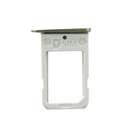 Replacement Card Tray for Samsung Galaxy S6 Edge Daily Use - white SIM/microSD tray replacement part