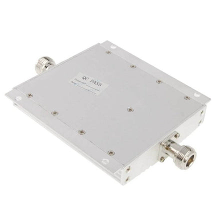 3G Signal Amplifier with 10-Meter Extension Cable for Mobile Use – compact metal booster with N-type connectors and 58 dB downlink gain
