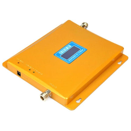 GSM 980MHz Signal Booster for Enhanced Mobile Coverage - compact orange indoor mobile signal amplifier reducing dropped calls