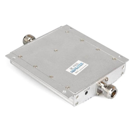 GSM Signal Booster for 900MHz Networks with Yagi Antenna - compact metal repeater unit with N-type connectors