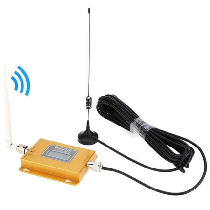 Mobile Phone Signal Booster for Home and Office Use WCDMA 2100MHz micro-repeater kit with outdoor and indoor antennas reducing dropped calls