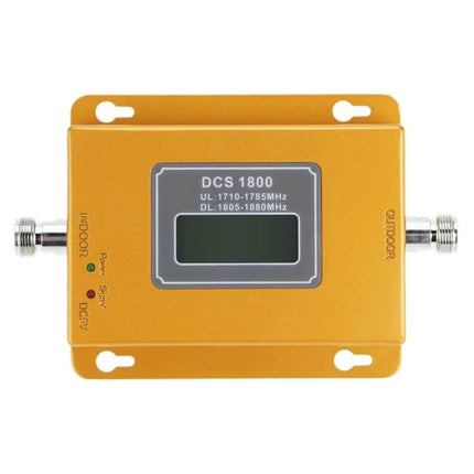 Mobile Phone Signal Booster for Home and Office Use DCS 1800MHz compact gold indoor outdoor amplifier