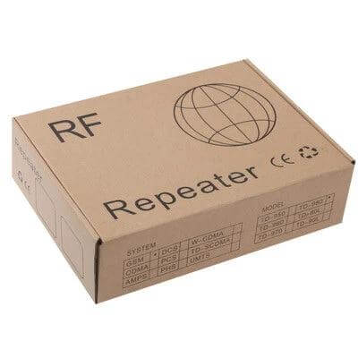 GSM 900 Cellular Signal Booster for Weak Indoor Areas cardboard repeater packaging box for indoor signal improvement
