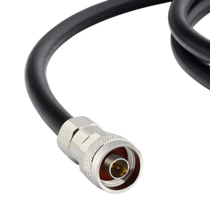 N Male to N Male Cable for Wireless Connections, 15 Meters Long