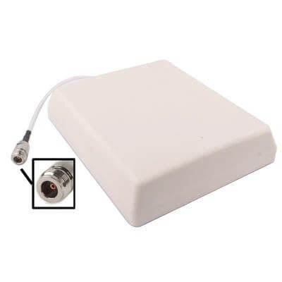 Wall Mounting Panel Antenna for Wireless Signal Coverage - 2.4GHz wall-mounted panel antenna with connector for improving home office WiFi