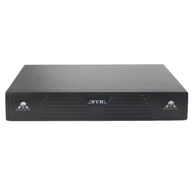 8-Channel Network Video Recorder for Security Monitoring black NVR unit for home and small business surveillance