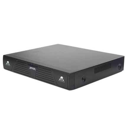8-Channel Network Video Recorder for Security Monitoring black NVR device for home and small business surveillance with P2P remote access