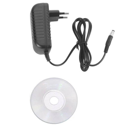 8-Channel Network Video Recorder for Security Monitoring power adapter and setup CD for NVR kit