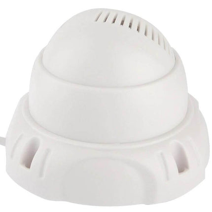 Infrared Security Camera for Home and Outdoor Monitoring white dome camera for driveway backyard entryway surveillance with infrared low-light vision