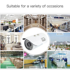 High-Performance 420TVL CMOS Infrared Security Camera with 36 LED Night Vision and 6mm Fixed Lens - 20m IR Capability